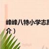 峰峰八特小學志愿服務隊（關于峰峰八特小學志愿服務隊簡介）