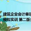 建筑企業會計單項模擬實訓 第二版（關于建筑企業會計單項模擬實訓 第二版介紹）