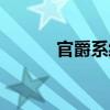 官爵系統（關于官爵系統介紹）