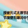 授崔元式太原節度使石雄河中節度使制（關于授崔元式太原節度使石雄河中節度使制簡介）