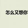 怎么又想你了（關于怎么又想你了介紹）