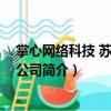 掌心網絡科技 蘇州有限公司（關于掌心網絡科技 蘇州有限公司簡介）