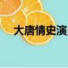 大唐情史演員表（哪些演員出演這部劇）