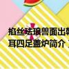 掐絲琺瑯獸面出戟雙耳四足蓋爐（關于掐絲琺瑯獸面出戟雙耳四足蓋爐簡介）