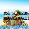 崇左市江州區瀨湍鎮衛生院志愿服務隊（關于崇左市江州區瀨湍鎮衛生院志愿服務隊簡介）