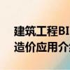 建筑工程BIM造價應用（關于建筑工程BIM造價應用介紹）