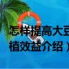 怎樣提高大豆種植效益（關于怎樣提高大豆種植效益介紹）