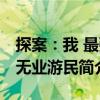 探案：我 最強無業游民（關于探案：我 最強無業游民簡介）