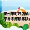 定州市叮嚀店鎮中平谷志愿服務隊（關于定州市叮嚀店鎮中平谷志愿服務隊介紹）
