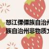 怒江傈僳族自治州非物質文化遺產保護中心（關于怒江傈僳族自治州非物質文化遺產保護中心介紹）