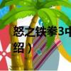 怒之鐵拳3中文版（關于怒之鐵拳3中文版介紹）