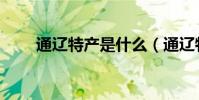 通遼特產是什么(通遼特產有哪些)