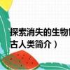 探索消失的生物世界：古人類（關于探索消失的生物世界：古人類簡介）