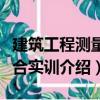 建筑工程測量綜合實訓（關于建筑工程測量綜合實訓介紹）