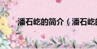 潘石屹的簡介(潘石屹的簡介描述)