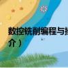 數控銑削編程與操作訓練（關于數控銑削編程與操作訓練簡介）