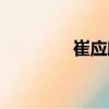 崔應麟（關于崔應麟簡介）