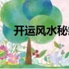 開運風水秘籍（關于開運風水秘籍介紹）