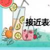 接近表示（關于接近表示簡介）