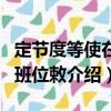 定節度等使在朝班位敕（關于定節度等使在朝班位敕介紹）