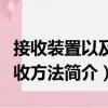 接收裝置以及接收方法（關于接收裝置以及接收方法簡介）