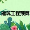 建筑工程預算學（關于建筑工程預算學介紹）