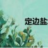 定邊鹽場（關于定邊鹽場介紹）