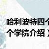 哈利波特四個學院分別代表什么（哈利波特四個學院介紹）