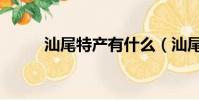 汕尾特產有什么(汕尾特產介紹)