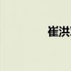 崔洪軍（關于崔洪軍簡介）