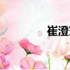 崔澄寰（關于崔澄寰簡介）
