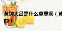 黃鐘大呂是什么意思啊(黃鐘大呂是形容什么的)