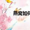 燕窩如何食用（燕窩應該怎么吃）