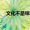 文化不是味精（關于文化不是味精簡介）