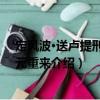 定風波·送盧提刑 約上元重來（關于定風波·送盧提刑 約上元重來介紹）