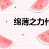 綿薄之力什么意思（這是一個什么詞）