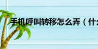 手機呼叫轉移怎么弄(什么是呼叫轉移)