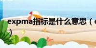 expma指標是什么意思(expma指標的介紹)