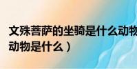 文殊菩薩的坐騎是什么動物(文殊菩薩的坐騎動物是什么)