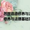思想道德修養與法律基礎實踐教學指導教程（關于思想道德修養與法律基礎實踐教學指導教程介紹）