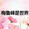 梅魯峰是世界第幾高峰（梅魯峰排世界第幾）