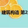 建筑構造 第2版（關于建筑構造 第2版介紹）
