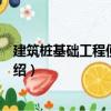 建筑樁基礎工程便攜手冊（關于建筑樁基礎工程便攜手冊介紹）
