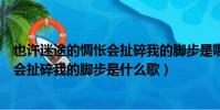 也許迷途的惆悵會扯碎我的腳步是哪首歌(也許迷途的惆悵會扯碎我的腳步是什么歌)