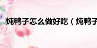 燉鴨子怎么做好吃(燉鴨子的做法與步驟)