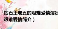 鉆石王老五的艱難愛情演員表(鉆石王老五的艱難愛情簡介)