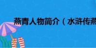 燕青人物簡介(水滸傳燕青人物簡介)