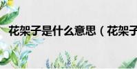 花架子是什么意思(花架子的意思是什么)