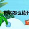 榫卯怎么讀什么意思（榫卯的讀音與含義）