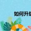 如何升級flash（怎樣升級flash）